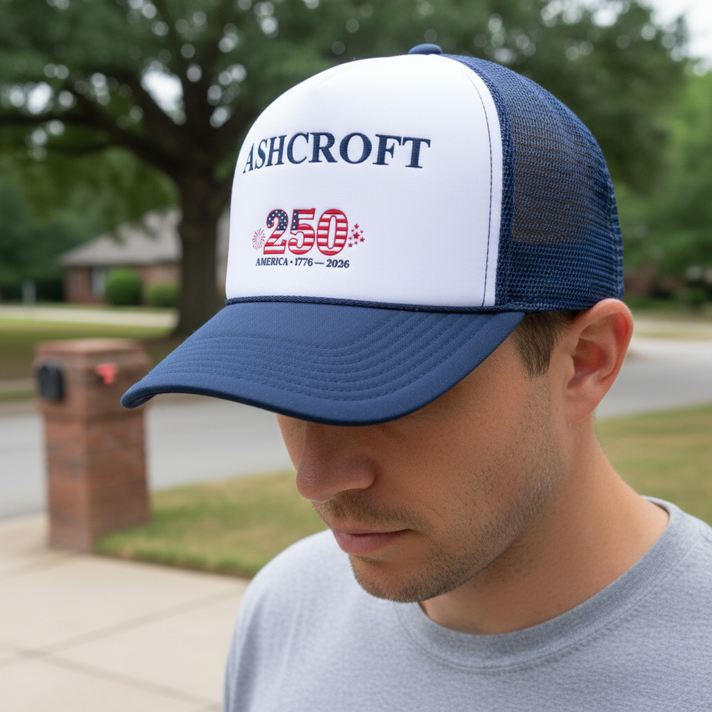 Ashcroft Patriot Trucker Hat