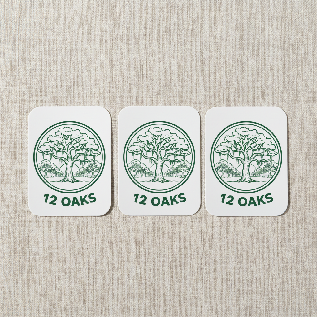 12 Oaks Lifestyle Sticker Pack